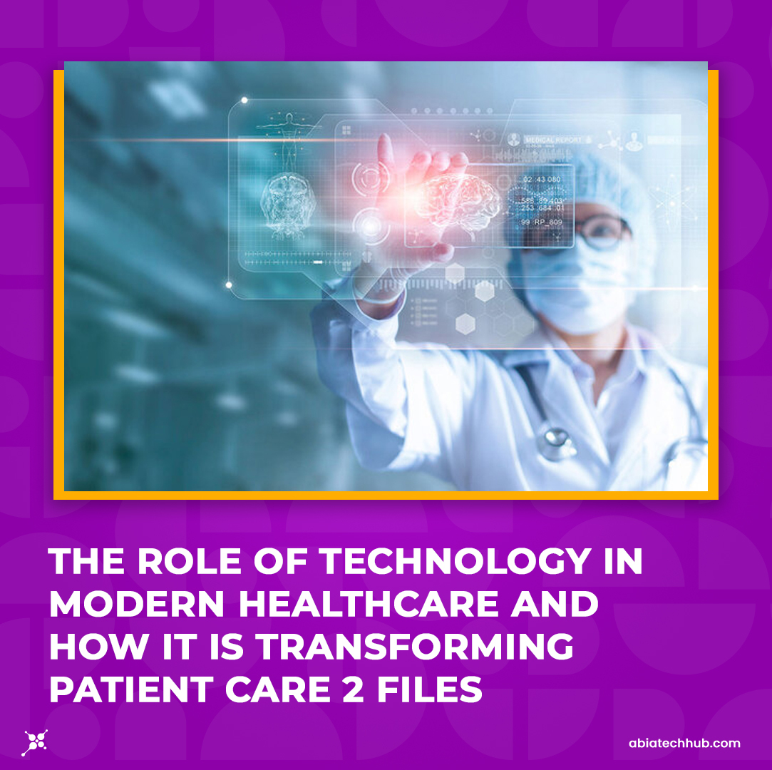 The Role of Technology in modern healthcare and how it is transforming patient care